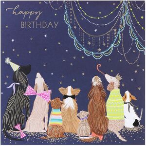 Sara Miller Party Dogs Birthday Card Sara Miller Party Dogs Birthday Card