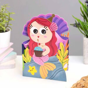 Alljoy Design Mermaid Aww! So Cute Jiggly Eyes Birthday Card Alljoy Design Mermaid Aww! So Cute Jiggly Eyes Birthday Card