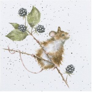 Wrendale Designs ‘Brambles’ Mouse Greetings Card Wrendale Designs ‘Brambles’ Mouse Greetings Card