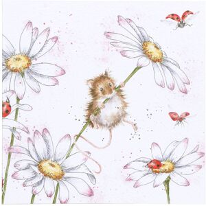 Wrendale Designs 'Oops A Daisy' Mouse Greetings Card Wrendale Designs 'Oops A Daisy' Mouse Greetings Card