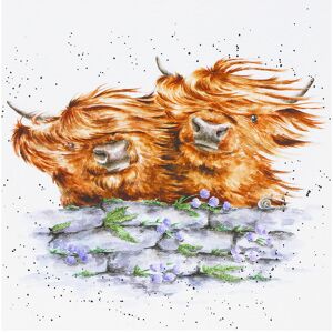 Wrendale Designs ‘Blown Away’ Highland Cow Greetings Card Wrendale Designs ‘Blown Away’ Highland Cow Greetings Card