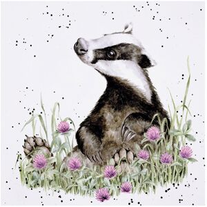 Wrendale Designs ‘The Botanist’ Badger Greetings Card Wrendale Designs ‘The Botanist’ Badger Greetings Card