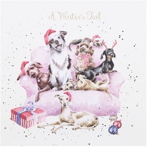 Wrendale Designs ‘A Winters Tail’ Dogs Christmas Card Wrendale Designs ‘A Winters Tail’ Dogs Christmas Card