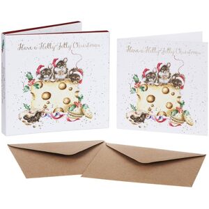 Wrendale Designs ‘Holly Jolly Christmas’ Mice Set of 8 Gold Foiled Christmas Cards Wrendale Designs ‘Holly Jolly Christmas’ Mice Set of 8 Gold Foiled Christmas Cards