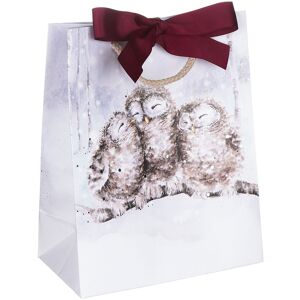 Wrendale Designs ‘Three Wise Men’ Owls Medium Christmas Gift Bag Wrendale Designs ‘Three Wise Men’ Owls Medium Christmas Gift Bag