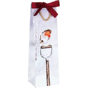 Wrendale Designs ‘A Little Red Robin’ Bottle Christmas Gift Bag Wrendale Designs ‘A Little Red Robin’ Bottle Christmas Gift Bag