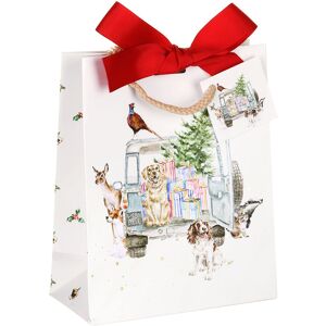 Wrendale Designs ‘Driving Home For Christmas’ Small Christmas Gift Bag Wrendale Designs ‘Driving Home For Christmas’ Small Christmas Gift Bag