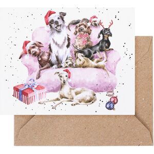 Wrendale Designs ‘A Winters Tail’ Dogs 9cm Mini Christmas Card Wrendale Designs ‘A Winters Tail’ Dogs 9cm Mini Christmas Card