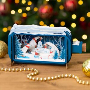 Alljoy Design Christmas Polar Bears Message In A Bottle Christmas Card Alljoy Design Christmas Polar Bears Message In A Bottle Christmas Card