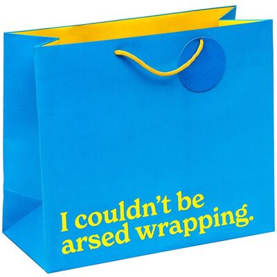 To Be Frank 'I Couldn’t Be A*sed Wrapping’ Large Gift Bag To Be Frank 'I Couldn’t Be A*sed Wrapping’ Large Gift Bag