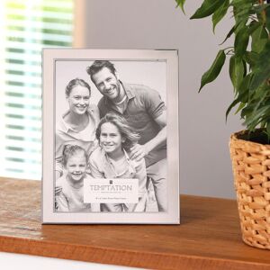 Temptation Silver Edged Photo Frame 6x8 Temptation Silver Edged Photo Frame 6x8