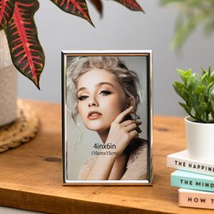 Temptation Silver Narrow Edge Frame 4x6 Temptation Silver Narrow Edge Frame 4x6