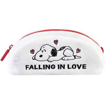 Peanuts Snoopy Love Season ‘Falling In Love’ Plush Pencil Case Peanuts Snoopy Love Season ‘Falling In Love’ Plush Pencil Case