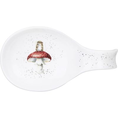 Wrendale Designs 'He’s a Fun-Gi' Mouse Short Spoon Rest Wrendale Designs 'He’s a Fun-Gi' Mouse Short Spoon Rest