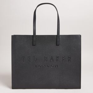 Ted Baker SUKICON Black East West Crosshatch Extra Large Icon Bag Ted Baker SUKICON Black East West Crosshatch Extra Large Icon Bag