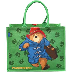 Paddington Bear Green Large Jute Bag Paddington Bear Green Large Jute Bag