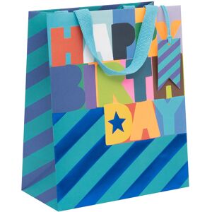 Glick Paper Salad Vivid Cobalt Large Gift Bag Glick Paper Salad Vivid Cobalt Large Gift Bag