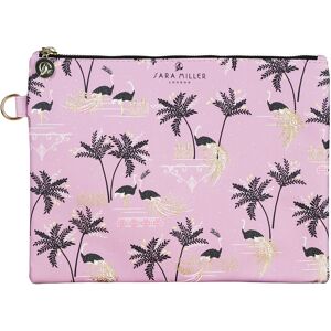Sara Miller Ostrich & Palms Large Pouch Sara Miller Ostrich & Palms Large Pouch