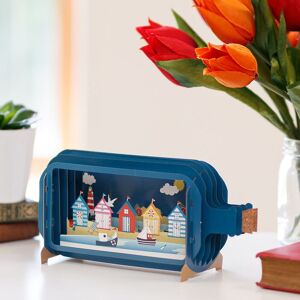 Alljoy Design Seaside Message in a Bottle Card Alljoy Design Seaside Message in a Bottle Card
