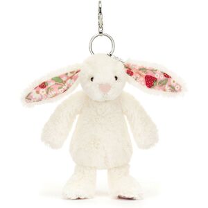 Jellycat Blossom Cream Bunny Berry Bag Charm Jellycat Blossom Cream Bunny Berry Bag Charm