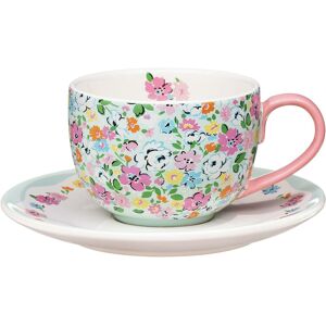 Cath Kidston Feels Like Home Teacup & Saucer Cath Kidston Feels Like Home Teacup & Saucer