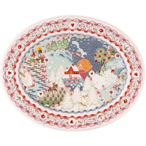 Cath Kidston Christmas Journey 12.5 Inch Oval Platter Cath Kidston Christmas Journey 12.5 Inch Oval Platter