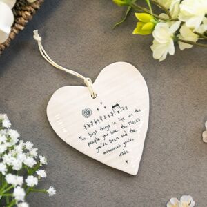 East of India ‘The Best Things in Life’ Wobbly Hanging Heart East of India ‘The Best Things in Life’ Wobbly Hanging Heart