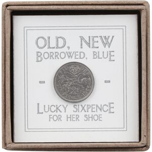East of India Lucky Sixpence For Her Shoe Small Box East of India Lucky Sixpence For Her Shoe Small Box