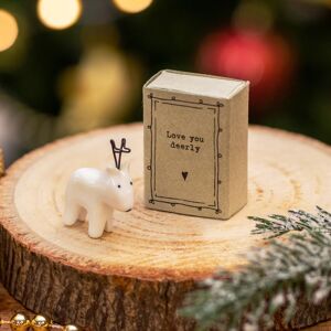 East of India Matchbox Deer East of India Matchbox Deer