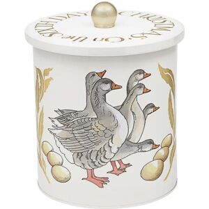 Emma Bridgewater ‘6 Geese A Laying’ Gold Toast Medium Biscuit Barrel Emma Bridgewater ‘6 Geese A Laying’ Gold Toast Medium Biscuit Barrel