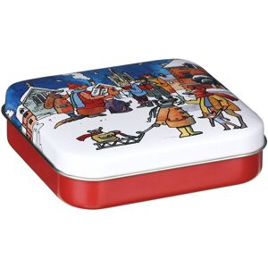 Emma Bridgewater Pocket Tin Winter Scene Red Emma Bridgewater Pocket Tin Winter Scene Red