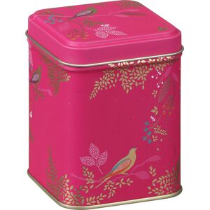 Sara Miller Pink Birds 10cm Rectangular Tin Sara Miller Pink Birds 10cm Rectangular Tin