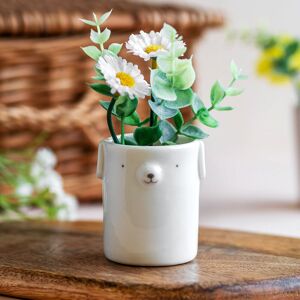 East of India Round Animal Dog Plant Pot East of India Round Animal Dog Plant Pot