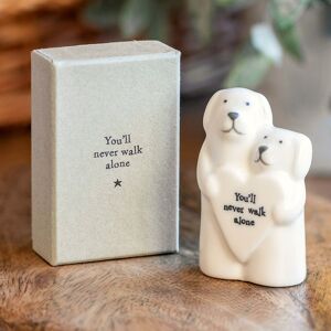 East of India ‘You’ll Never Walk Alone’ Porcelain Dog Couple East of India ‘You’ll Never Walk Alone’ Porcelain Dog Couple