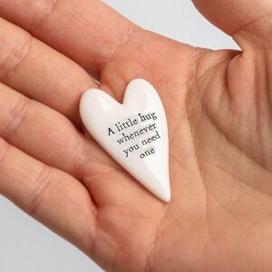 East of India 'A Little Hug Whenever' Tiny Heart Token East of India 'A Little Hug Whenever' Tiny Heart Token