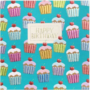 Wendy Jones-Blackett Hey Fresco ‘Cupcakes’ Teal Birthday Card Wendy Jones-Blackett Hey Fresco ‘Cupcakes’ Teal Birthday Card