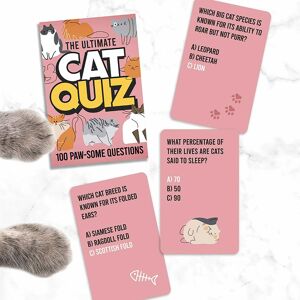 Gift Republic The Ultimate Cat Quiz 100 Cards Gift Republic The Ultimate Cat Quiz 100 Cards