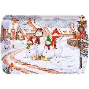 Lesser & Pavey Magic Of Christmas Snowmen Small Tray Lesser & Pavey Magic Of Christmas Snowmen Small Tray