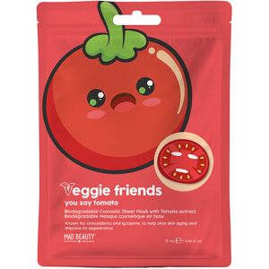 Mad Beauty Veggie Friends Tomato Cosmetic Sheet Mask Mad Beauty Veggie Friends Tomato Cosmetic Sheet Mask