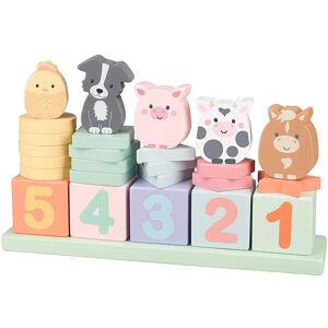 Orange Tree Toys Farmyard Animals Counting Game - Educational Toy for 1.5+ Children Orange Tree Toys Farmyard Animals Counting Game - Educational Toy for 1.5+ Children