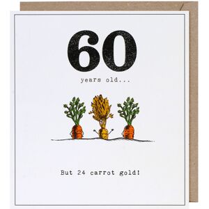 Pigment Etched 60 Carrot Gold Birthday Card Pigment Etched 60 Carrot Gold Birthday Card