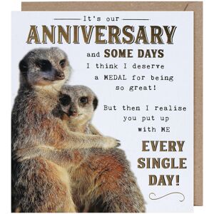 Pigment Funny Works Meerkats Anniversary Card Pigment Funny Works Meerkats Anniversary Card