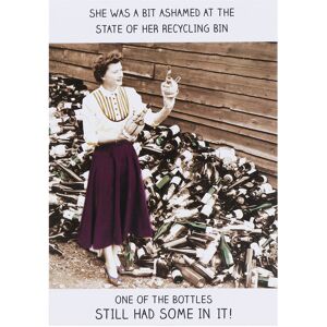 Pigment Rib Ticklers ‘State Of Her Recycling Bin’ Birthday Card Pigment Rib Ticklers ‘State Of Her Recycling Bin’ Birthday Card