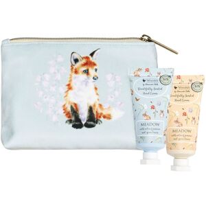 Wrendale Designs ‘Meadow’ Fox & Bunny Mini Hand Creams and Cosmetic Pouch Wrendale Designs ‘Meadow’ Fox & Bunny Mini Hand Creams and Cosmetic Pouch