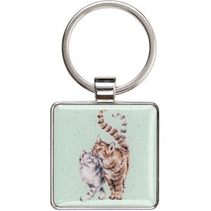 Wrendale Designs ‘Feline Good’ Cat Metal Keyring Wrendale Designs ‘Feline Good’ Cat Metal Keyring