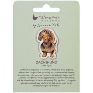 Wrendale Designs ‘Little Sausage’ Dachshund Pin Badge Wrendale Designs ‘Little Sausage’ Dachshund Pin Badge