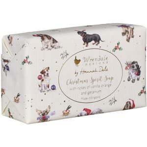 Wrendale Designs Dog Christmas Spirit 190g Christmas Soap Bar Wrendale Designs Dog Christmas Spirit 190g Christmas Soap Bar