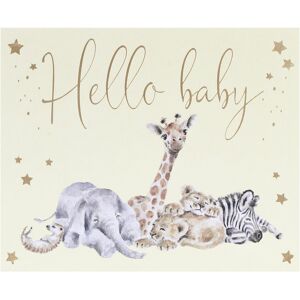 Wrendale Designs Little Savannah Hello Baby Card Wrendale Designs Little Savannah Hello Baby Card