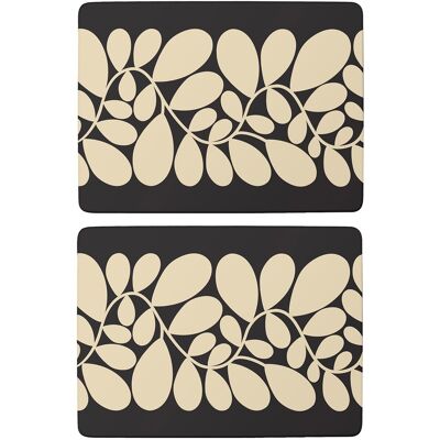 Orla Kiely Sycamore Stripe Set of 2 Centre Tablemats Orla Kiely Sycamore Stripe Set of 2 Centre Tablemats
