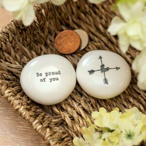 East of India ‘So Proud’ Sentimental Pebble East of India ‘So Proud’ Sentimental Pebble